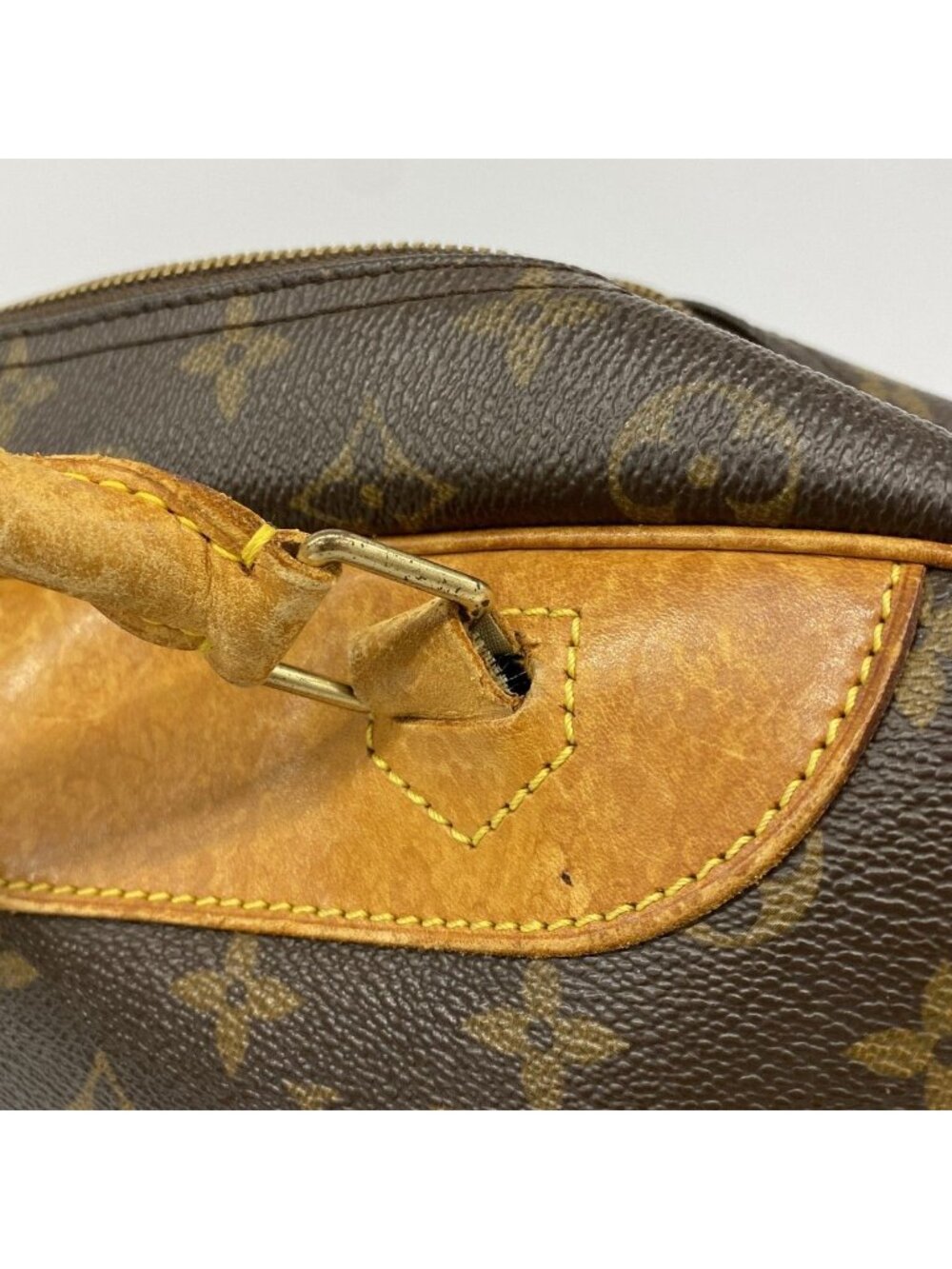 Louis Vuitton Handbag Monogram Deauville Brown - Picture 7 of 10